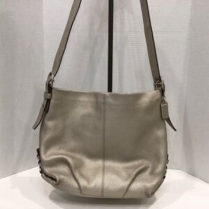 Vintage Coach, BoHo, Retro, Chick shoulder bag– Silver